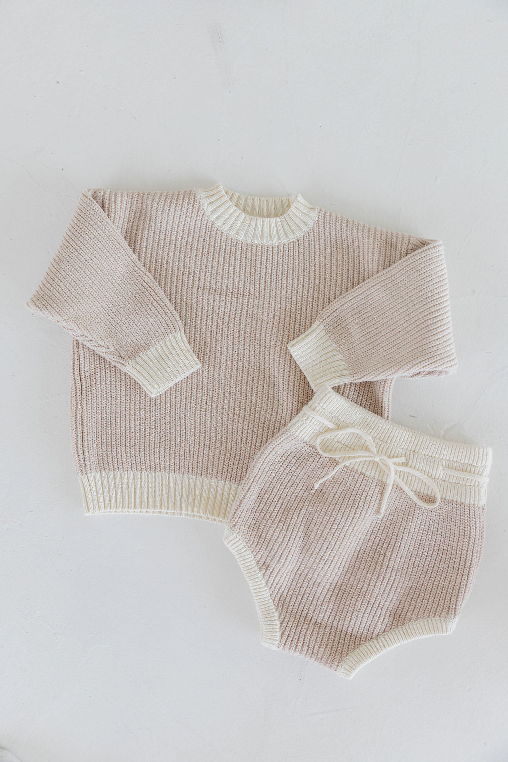 Neutral Sweater Set