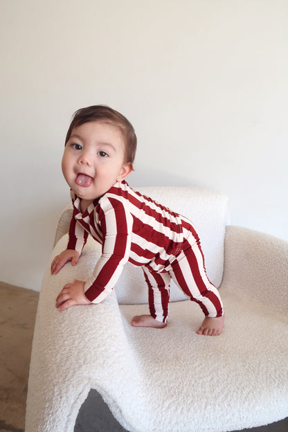 Baby Holiday Stripe Lounge Set