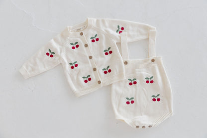 Cherry Jumper Set