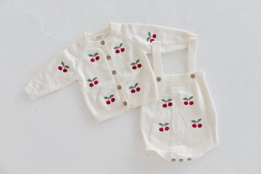 Cherry Jumper Set